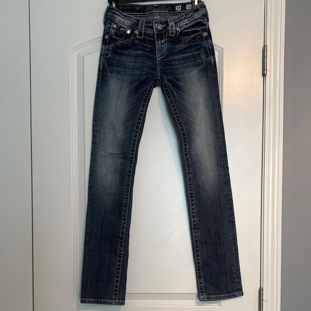 Miss Me Kids Dark Blue Jeans